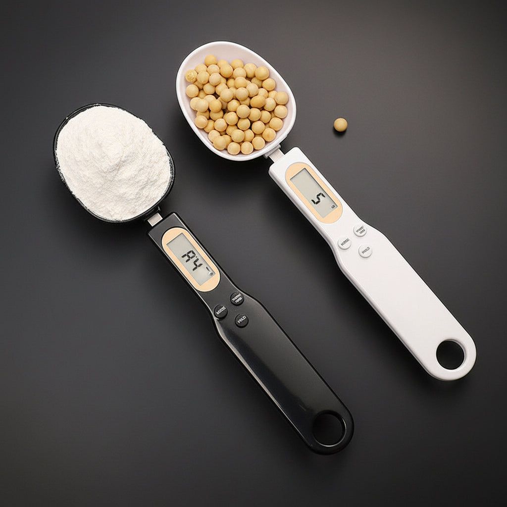LCD Digital Kitchen Scale Spoon