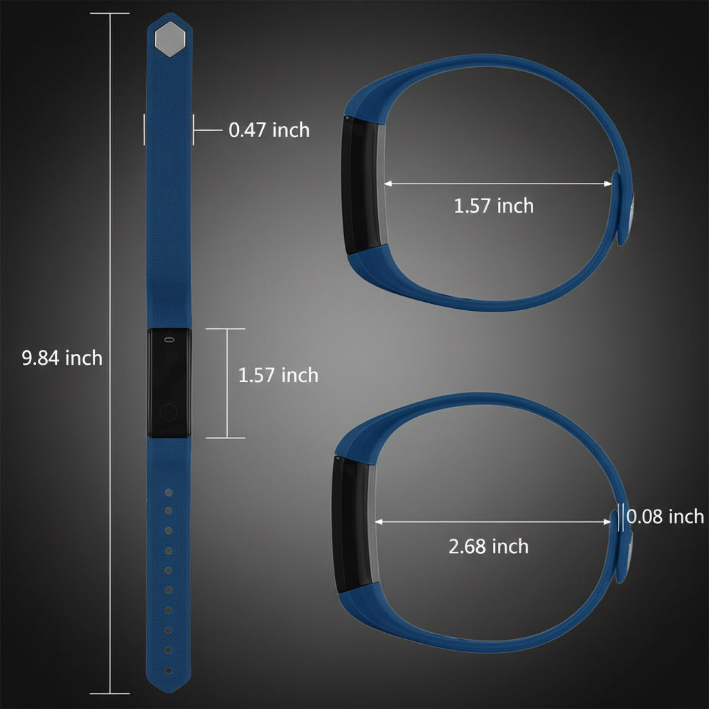 SmartFit Slim Activity Tracker And Monitor Smart Watch With FREE Extra