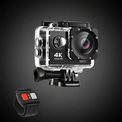 4K  Waterproof All Digital UHD WiFi Camera + RF Remote And Accessories
