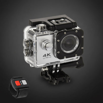 4K  Waterproof All Digital UHD WiFi Camera + RF Remote And Accessories