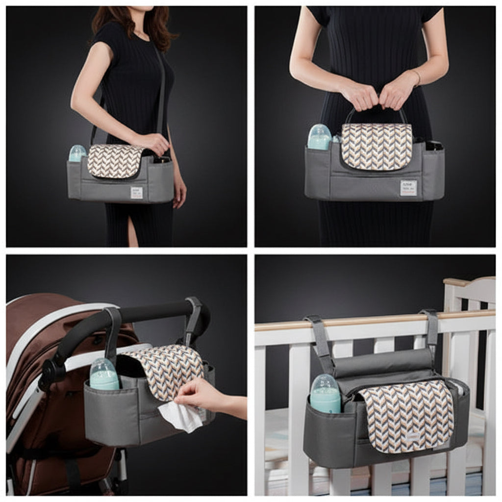 High Capacity Stroller Organizer