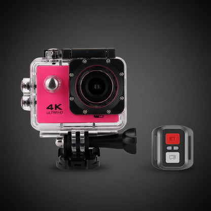4K  Waterproof All Digital UHD WiFi Camera + RF Remote And Accessories