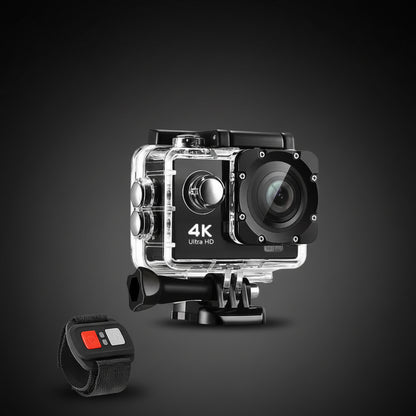 4K  Waterproof All Digital UHD WiFi Camera + RF Remote And Accessories