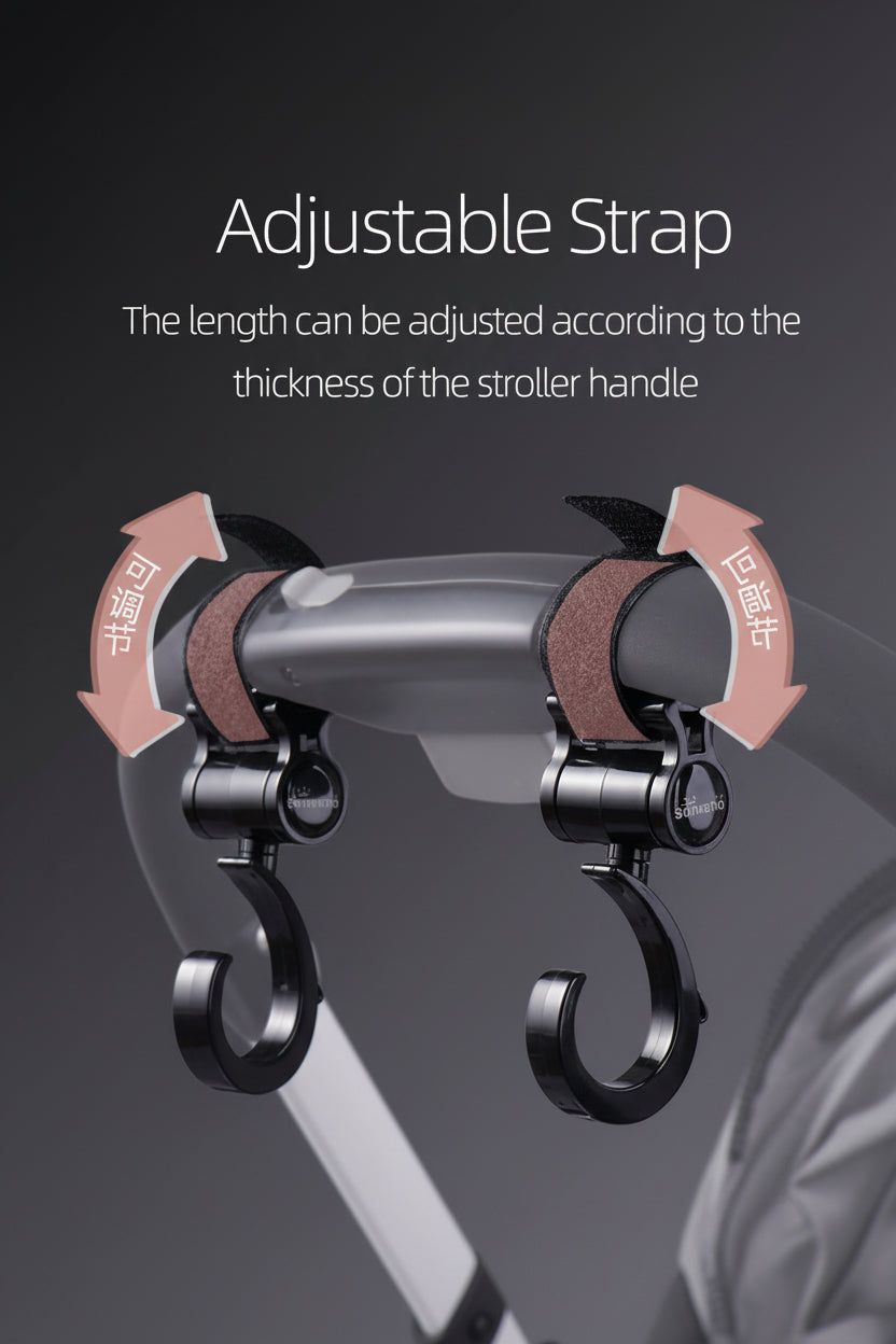 Universal Stroller Hooks 2 Pack