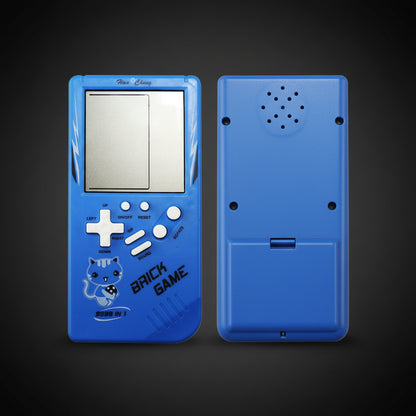Retro Childhood Tetris Handheld Game Player Yellow