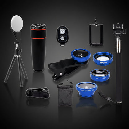 11 in 1 Smartphone Camera Lens Kit