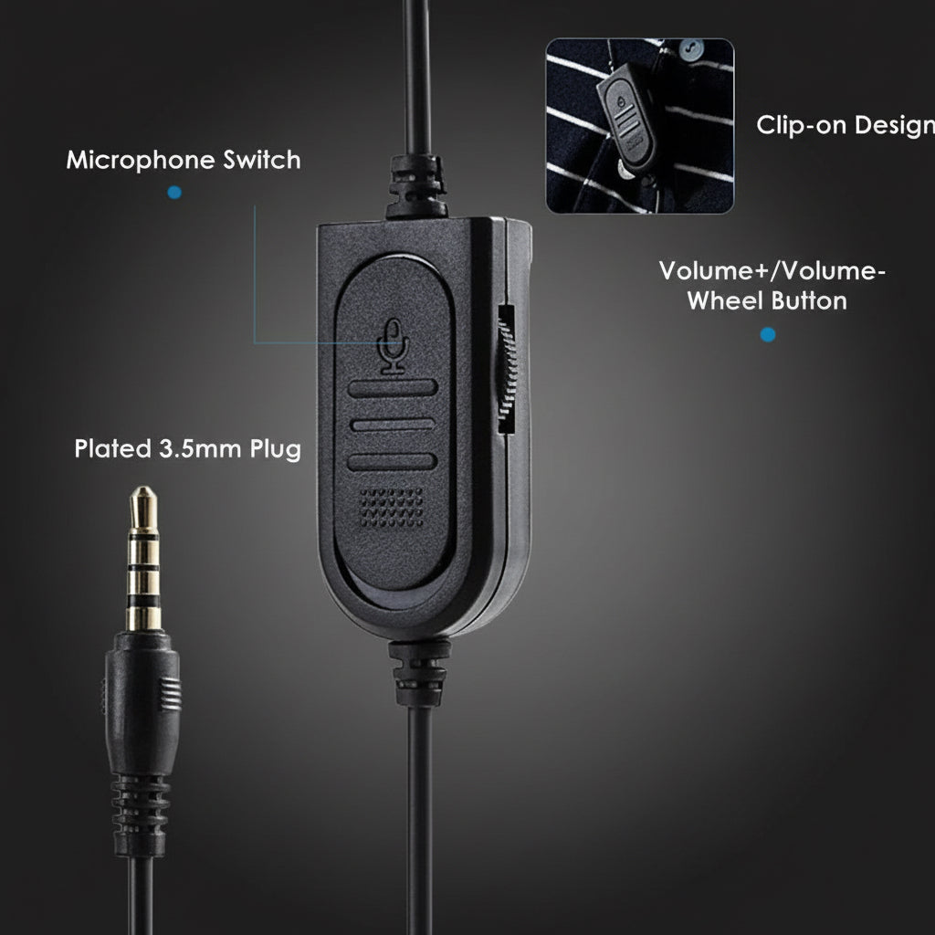 LED Wired Stereo Gaming Headset