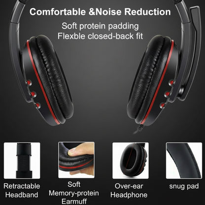 LED Wired Stereo Gaming Headset