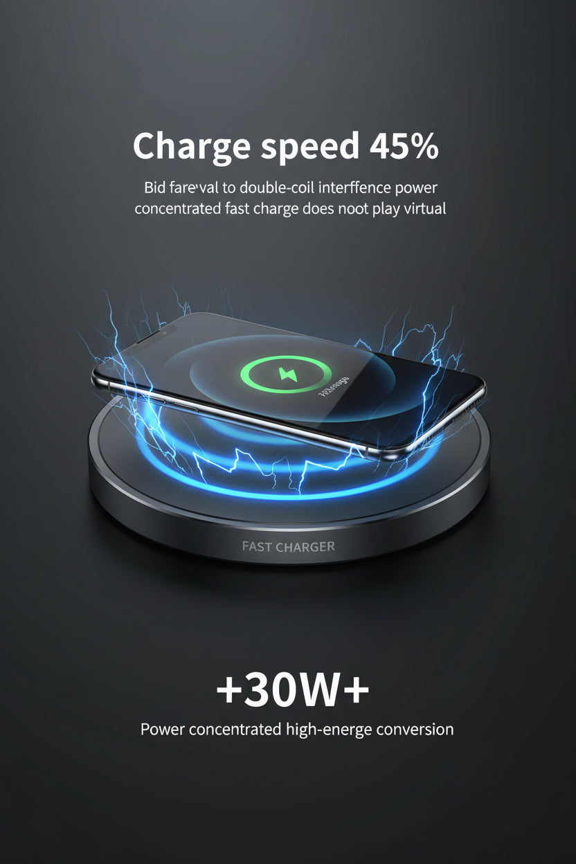 Dragon W9 30W Wireless Charging Pad