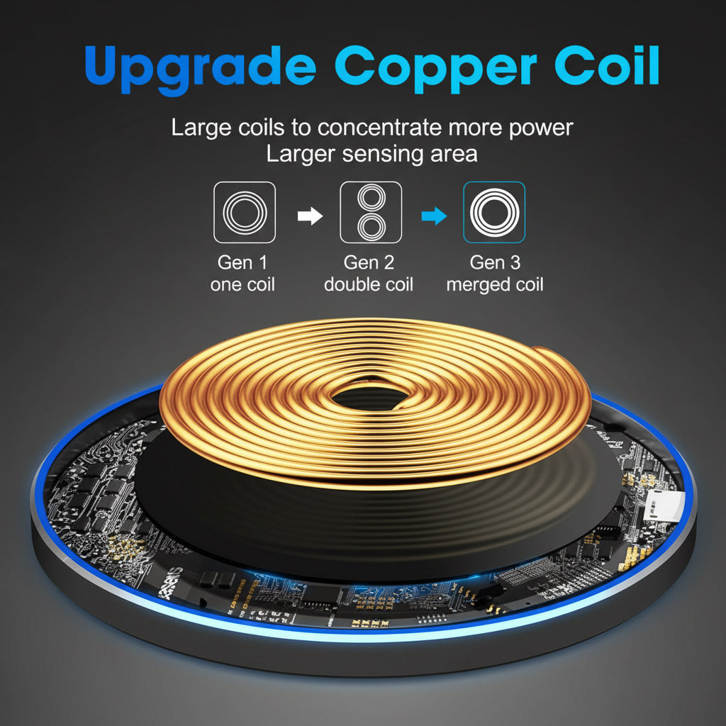 Dragon W9 30W Wireless Charging Pad
